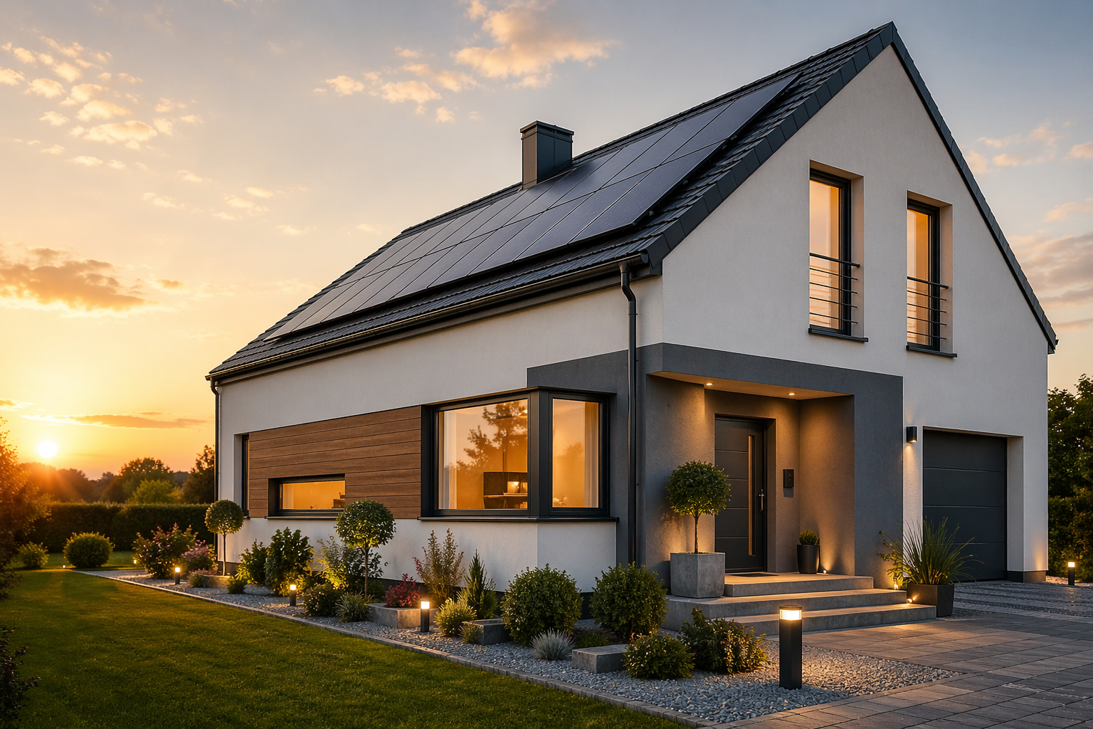 Moderní rodinný dům po renovaci